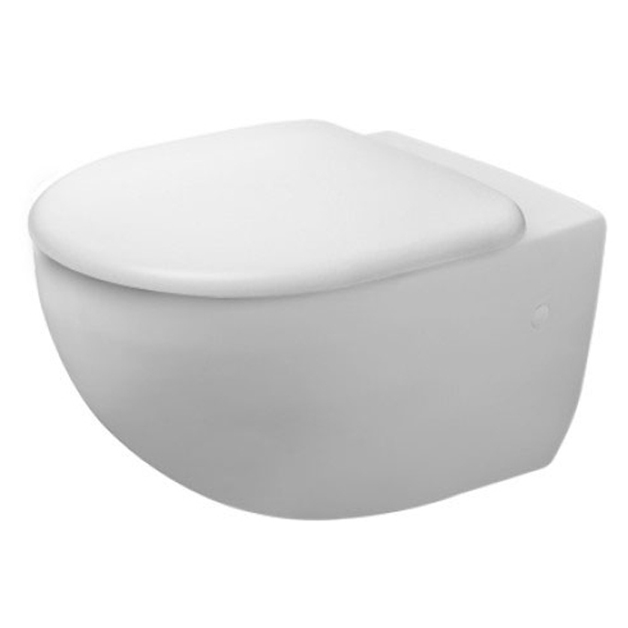 Duravit Architec Унитаз подвесной 57.5x36.5см, безободковый, с вертикальным смывом, вкл. крепление Durafix, цвет: белый