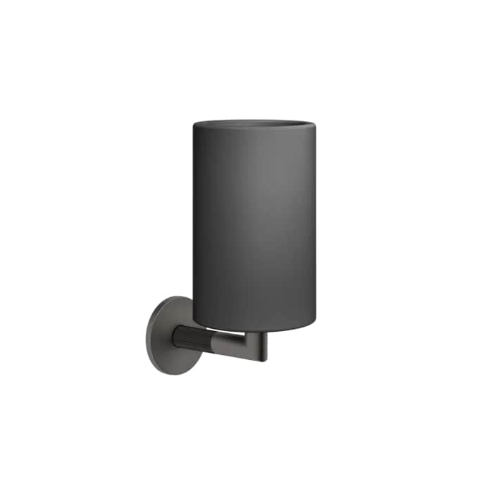 Gessi Ingranaggio Стакан, подвесной, отделка Black Metal Brushed PVD