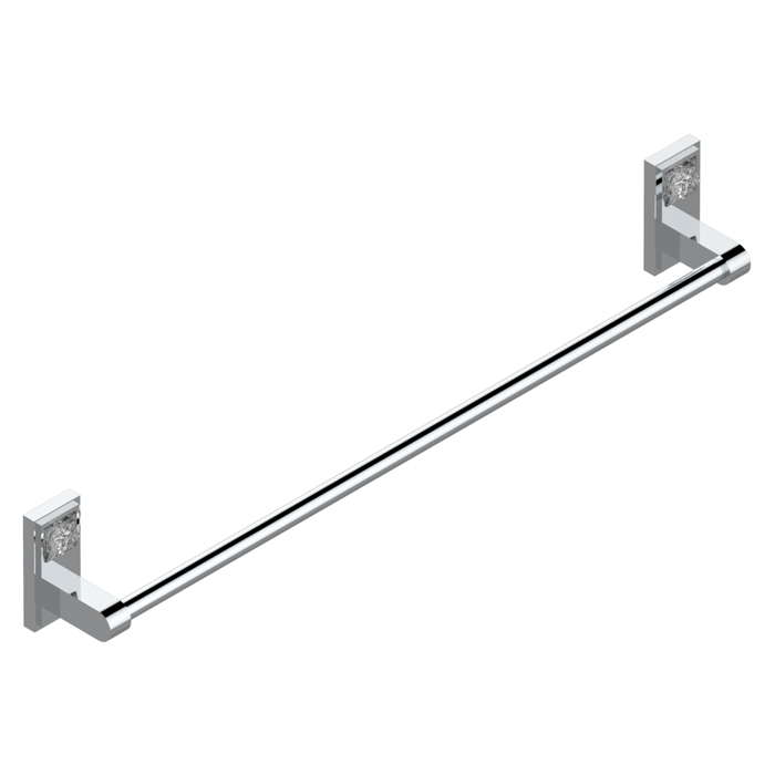 THG Masque de Femme métal lisse Полотенцедержатель 60см, подвесной, цвет: хром