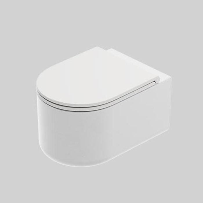 Artceram Solida Унитаз подвесной Reel 36x53 см, покрытие Saniglaze, цвет: белый