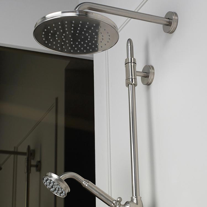 Bossini Liberty Верхний душ 21см., настенный, цвет: хром