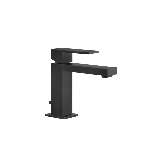 Gessi Rettangolo Смеситель для раковины на 1 отверстие с донным клапаном, цвет: Black XL