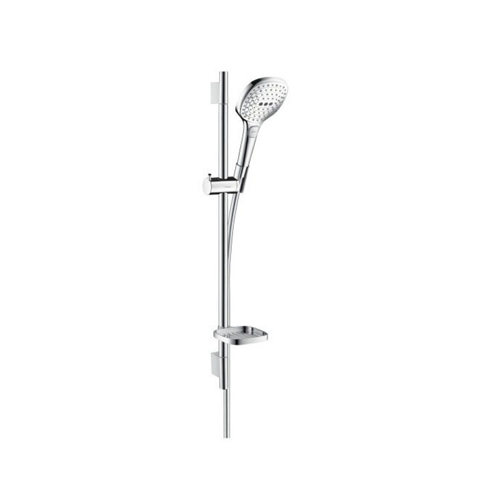 Hansgrohe Raindance Select E Душевой набор: штанга 65см., ручной душ 120, 3jet (Rain, RainAir, WhirlAir), мыльница, шланг, цвет: хром