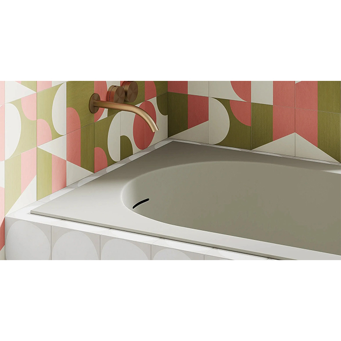 Salini Ornella Kit Ванна 170х80х60см., встраиваемая, S-Sense, донный клапан, сифон, щелевой слив-перелив, цвет: белый глянцевый