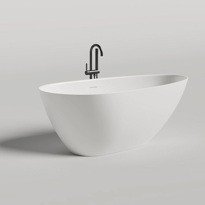 Salini Paola Ванна 172х82.5х60см., отдельностоящая, "Click-Clack" , сифон, интегрир. слив-перелив, S-Sense, цвет: белый