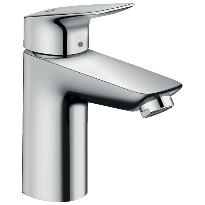 Hansgrohe Logis Смеситель для раковины, 1 отв., без донного клапана, цвет: хром