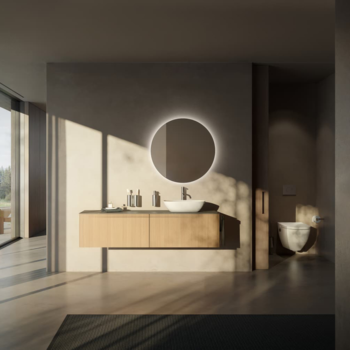 Laufen INEO SUNRISE Клавиша смыва, цвет: хром матовый