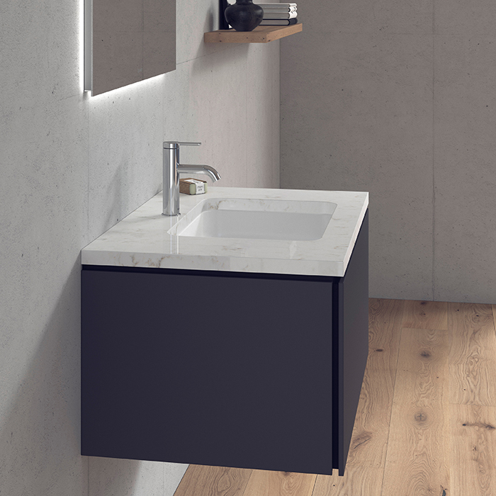 Duravit Happy D.2 Раковина встраиваемая 48х34.5см., без отв. с покрытием WonderGliss, цвет: белый