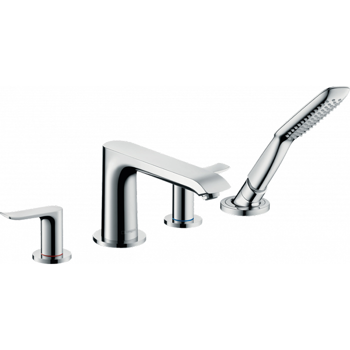 Hansgrohe Metris Смеситель на борт ванны,на 4 отв., цвет: хром