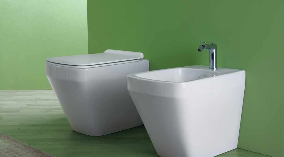 Simas Baden Baden Унитаз приставной безободковый 56х36 см, слив универсальный,  цвет: белый