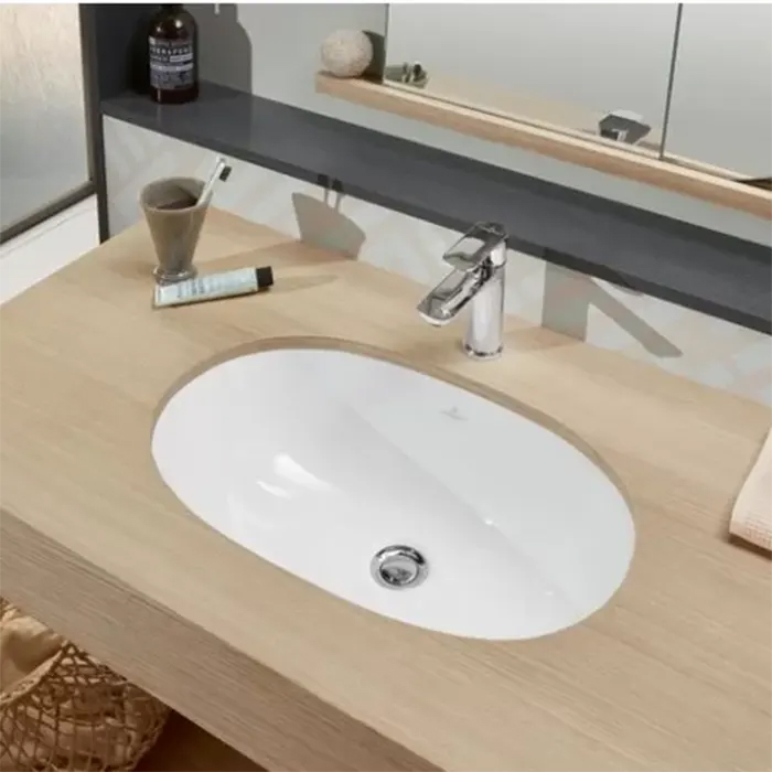 Villeroy&Boch O.novo Раковина для установки под столешницу 53х32х20.5, с переливом, цвет: альпийский белый