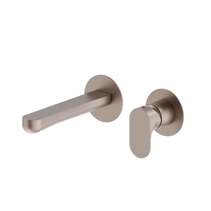 Newform Linfa II Смеситель для раковины, встраиваемый, внешняя часть, цвет: copper glossy