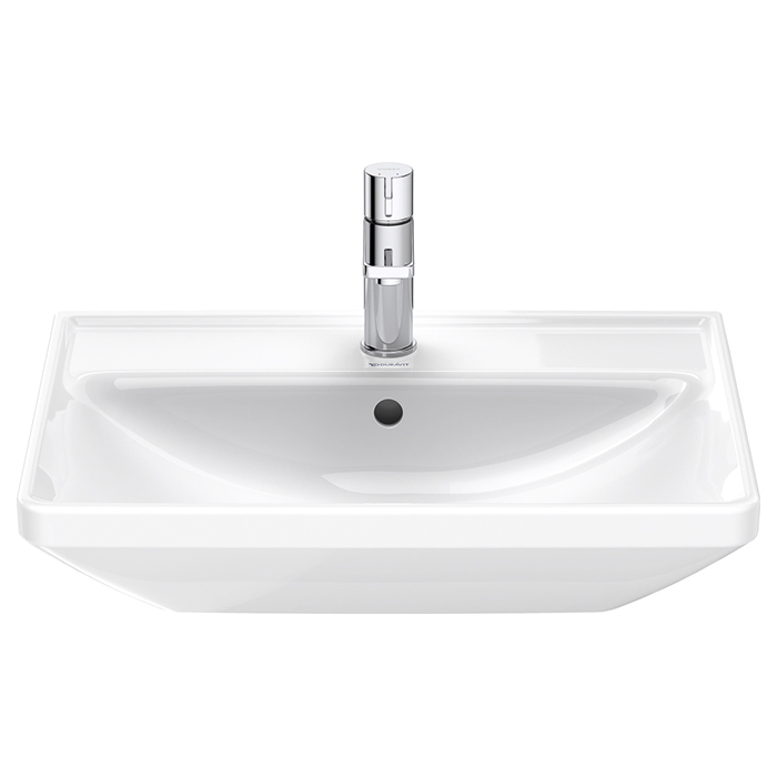 Duravit D-Neo Раковина 60х44см., накладная, с переливом, 1 отв., цвет: белый