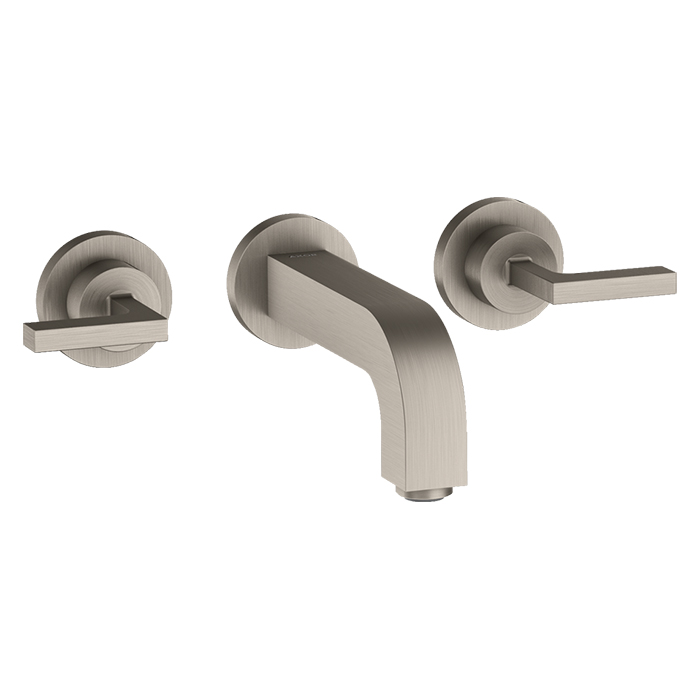 Axor Citterio Смеситель для раковины, встраиваемый, излив: 16.2см., ручка: рычаг, цвет: сталь