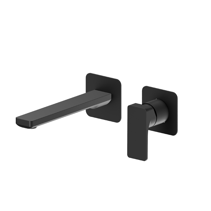 Newform B-Easy Смеситель для раковины, встраиваемый, внешняя часть, цвет: черный матовый