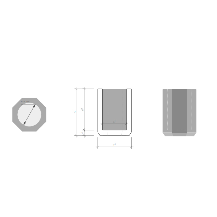 Decor Walther KR BER Kristall Стакан, настольный, цвет: Rich Burgundy