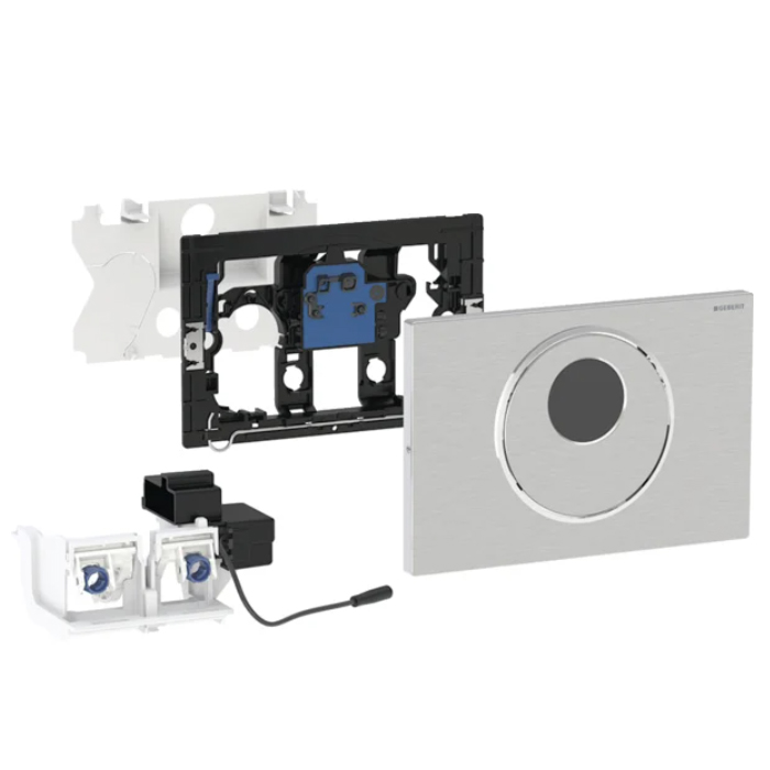 Geberit Sigma10 Клавиша для унитаза, с системой управления смывом, электронная, цвет: нержавеющая сталь