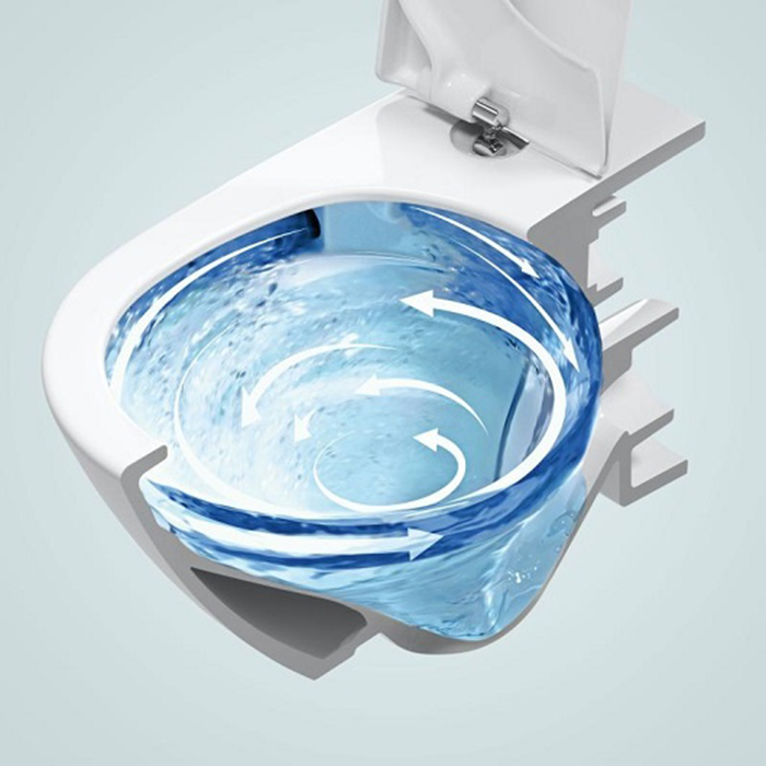 Villeroy&Boch Subway 3 Унитаз подвесной, безободковый, сиденье-в комплекте SoftClosing, CeramicPlus, цвет: альпийский белый