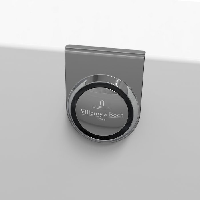 Villeroy&Boch Oberon 2.0 Ванна встраиваемая 180x80см, слив сбоку, материал: Quaryl, цвет: альпийский белый