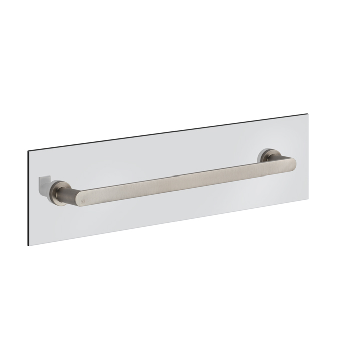 Gessi Emporio accessories Полотенцедержатель для крепления на стекло, 45 см, цвет: Finox Brushed Nickel