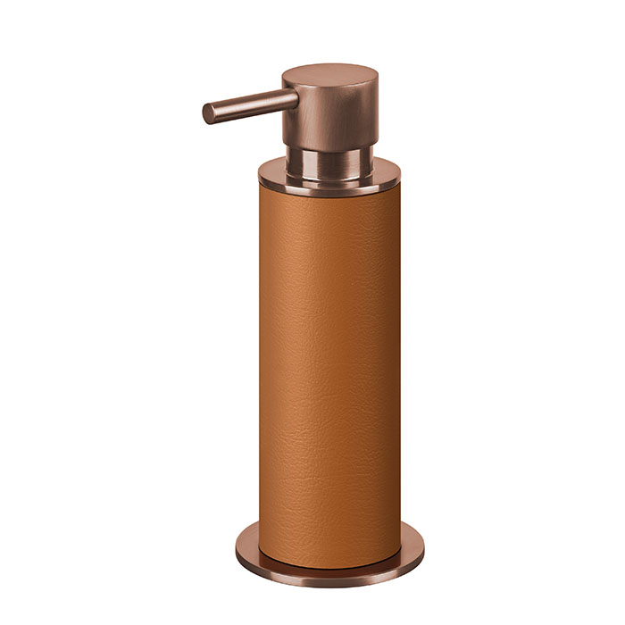 ADJ Диспенсер для жидкого мыла, D7xH19см., цвет: copper/коньяк