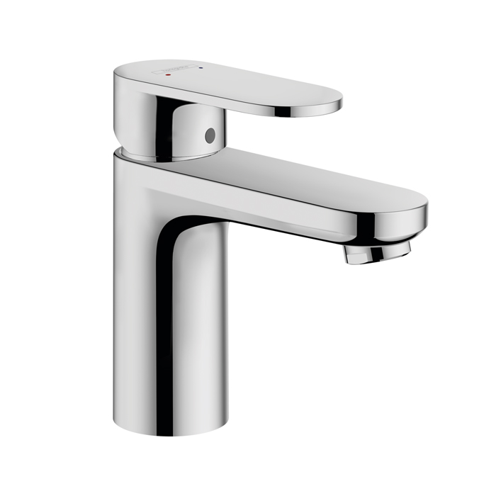  Hansgrohe Vernis Blend Смеситель для раковины, излив 100 мм, с донным клапаном, цвет: хром 