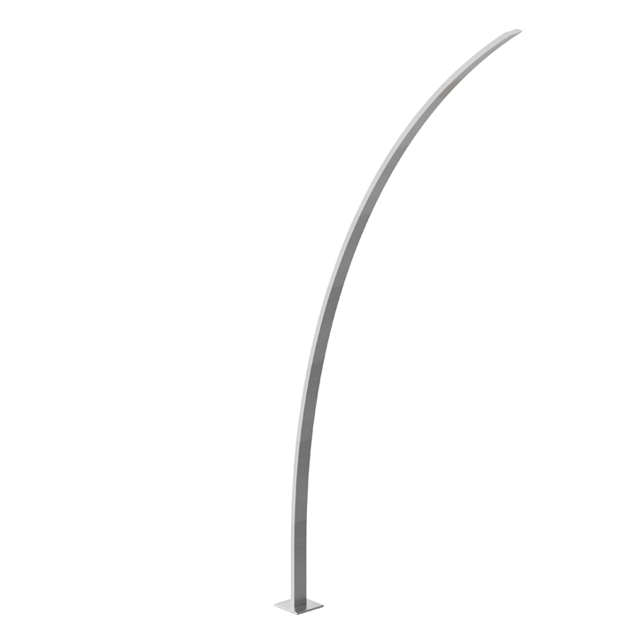 Newform Outdoor Душевая стойка, напольная, для внутреннего/наружнего применения, внешняя часть, цвет: нержавеющая сталь