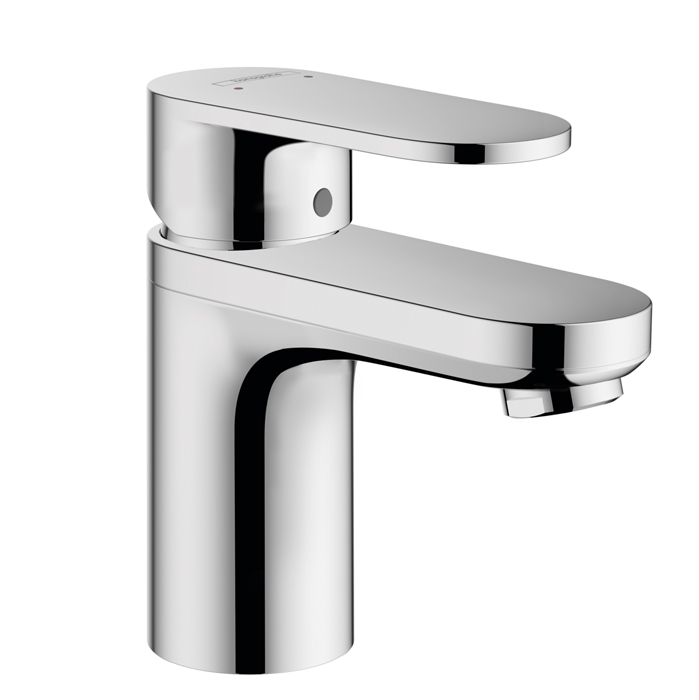  Hansgrohe Vernis Blend Смеситель для раковины, излив 100 мм, с донным клапаном, цвет: хром 