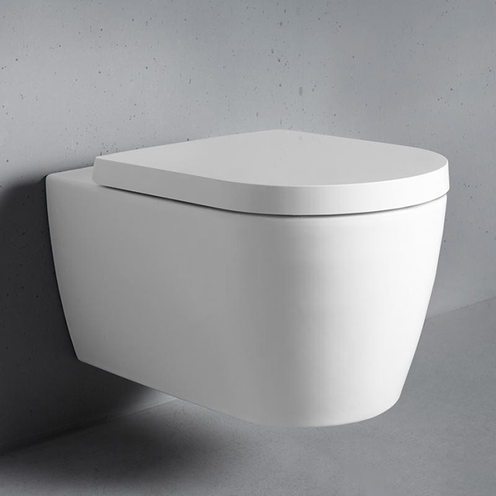 Duravit ME by Starck Унитаз подвесной с вертикальным смывом, вкл. крепление Durafix, 4,5 л. с HygieneGlaze, 37x57см, Цвет: Белый