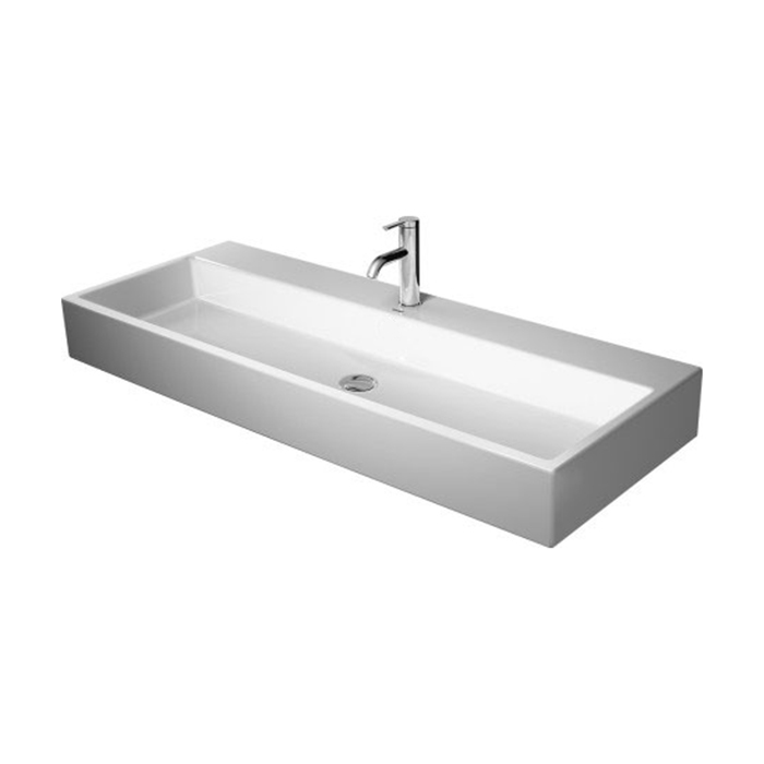 Duravit Vero Air Раковина накладная 120х47см, с 3 отв., без перелива, цвет: белый