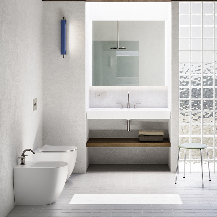 Catalano Premium Раковина 120x47см, без отв., цвет: белый матовый