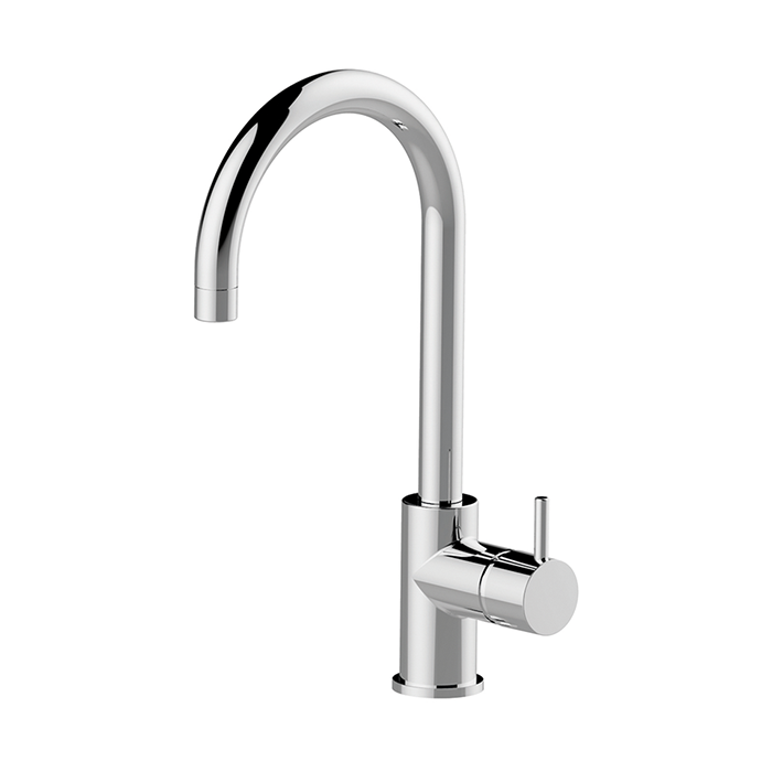 Cisal Less New Смеситель для раковины, на 1 отв., цвет: хром