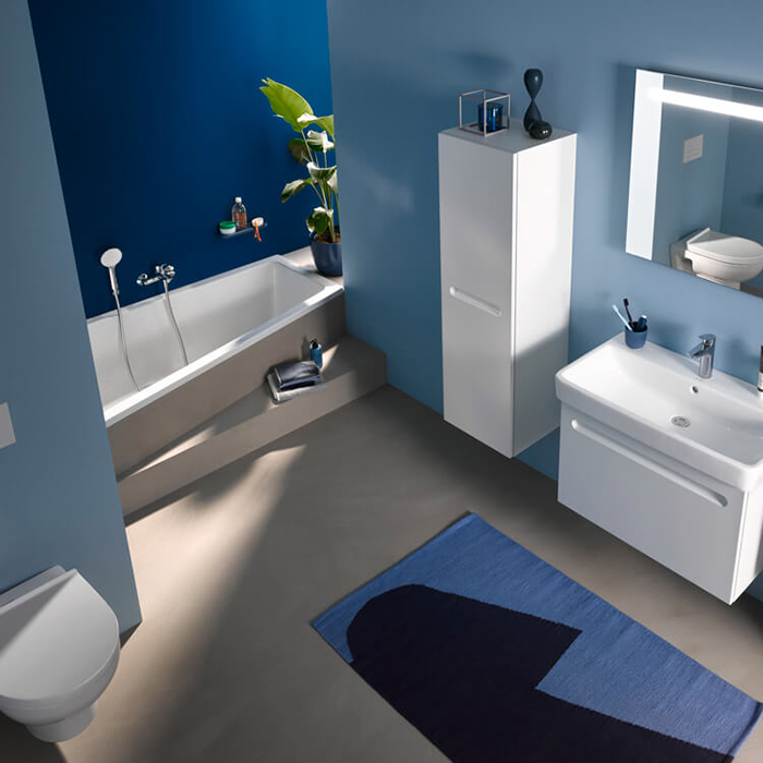 Duravit No.1 Ванна 170х100см., встраиваемая, вариант левый, цвет: белый