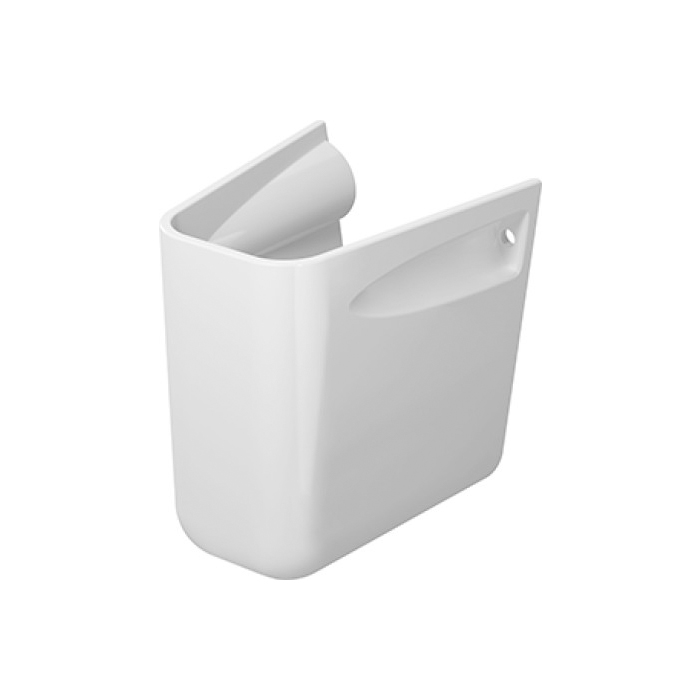 Duravit D-Code Полупьедестал для раковины, цвет: белый