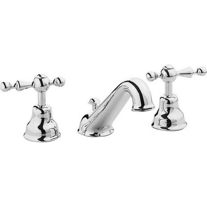 CISAL Arcana America Смеситель для биде на 3 отверстия, с донным клапаном, цвет: хром