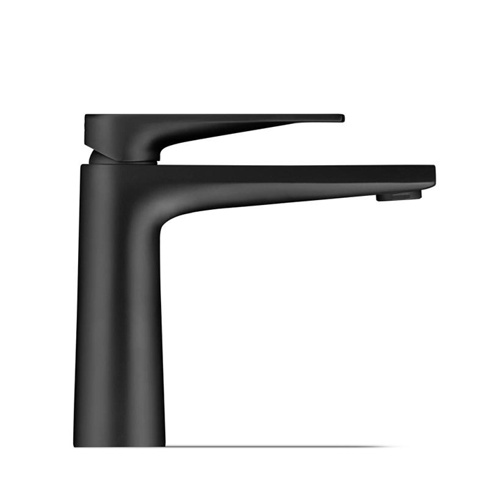 Duravit Tulum by Starck Смеситель для раковины, 1 отв., без донного клапана, цвет: черный матовый