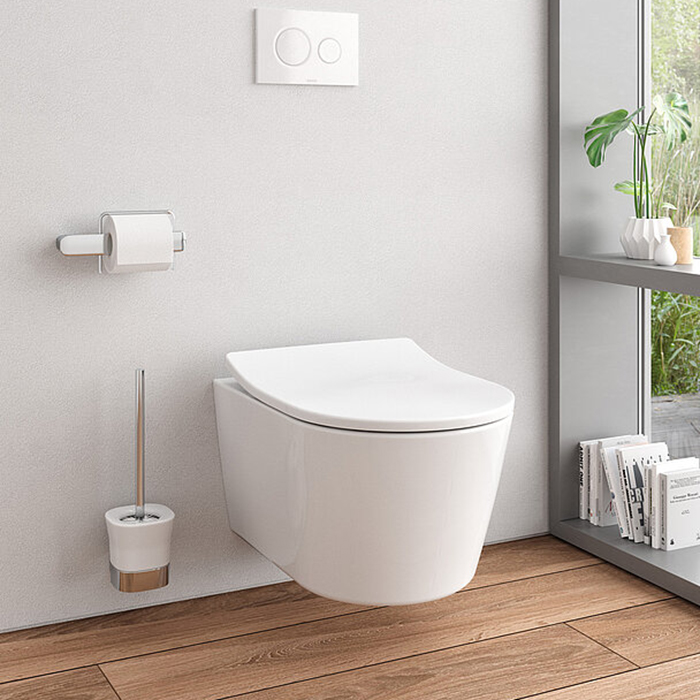 TOTO RP Унитаз подвесной NEW 54x38x33см, с сиденьем TC513F, цвет: белый