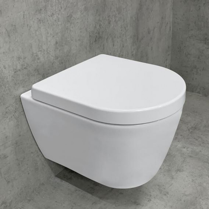 Duravit ME by Starck Унитаз подвесной 48х37см, Compact Rimless без смывного края, с вертикальным смывом, вкл. крепление Durafix, 4,5л. с HygieneGlaze