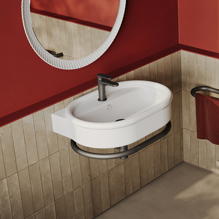 Artceram Brera Раковина 65х46х18см., накладная, без отв., цвет: белый глянцевый