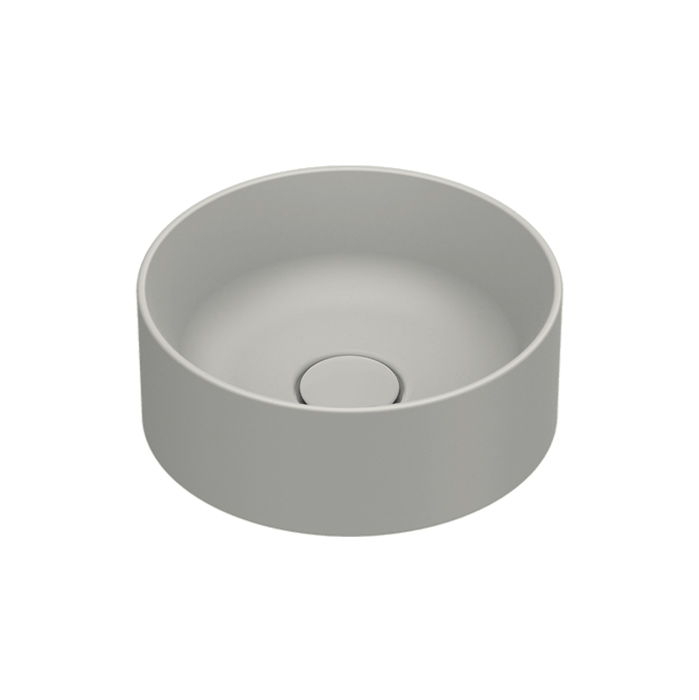 Catalano Zero Раковина 32см накладная, без отв., цвет: Cemento Satinato