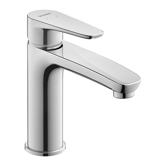 Duravit B.1 Смеситель для раковины, 1 отв., излив 139мм, цвет: хром