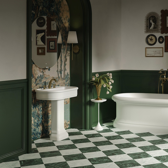 Salini Opera Раковина 75х50х16см., накладная, 3 отв., с пьедесталом, S-Sense, цвет: белый глянцевый