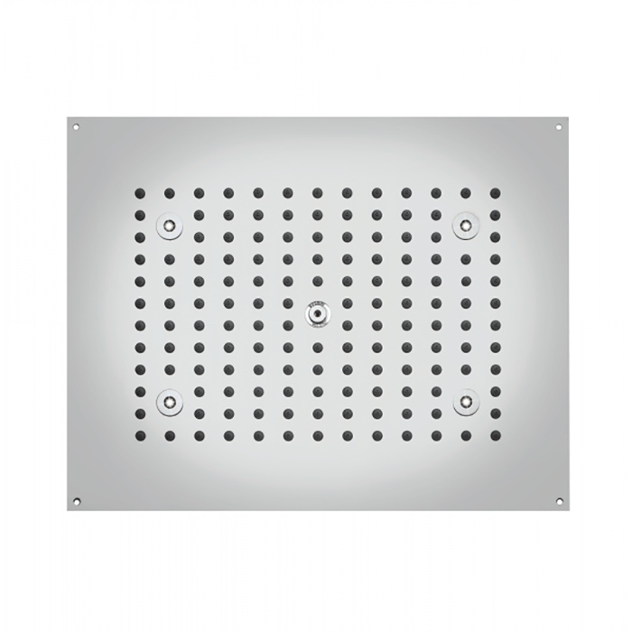 BOSSINI DREAM-RECTANGULAR Верхний душ 470 x 370 мм с 4 LED (белый), блок питания/управления, цвет: хром