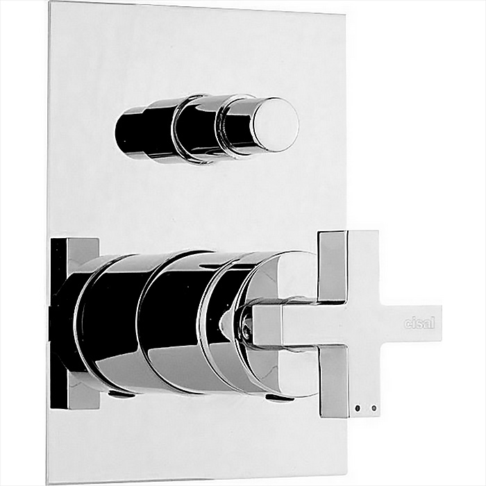CISAL Barcelona Встраиваемый смеситель для ванны/душа, цвет: хром