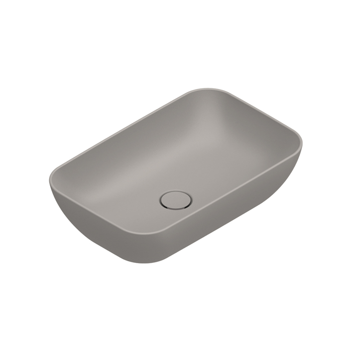 Catalano Green Раковина 60x3см накладная, без отв., цвет: Tortora Satinato