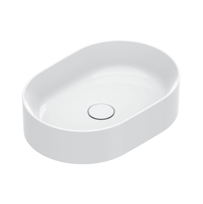Catalano Zero Раковина накладная, без перелива 50x35хh12см, цвет: белый глянцевый