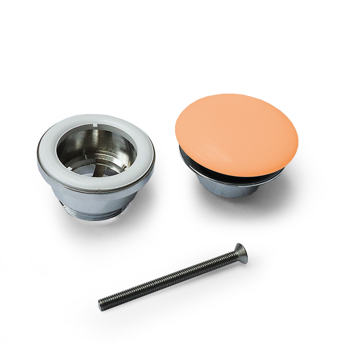 Artceram Донный клапан для раковин универсальный, покрытие керамика, цвет: orange cameo