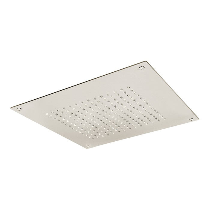 Cisal Zen Shower Верхний душ 40х40см., встраиваемый, потолочный, цвет: полированная нержавеющая сталь матовая