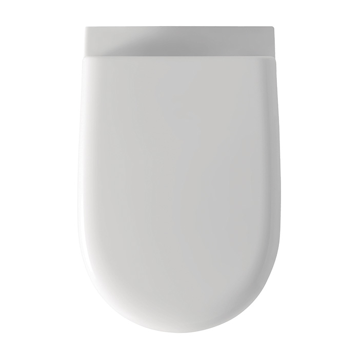 Kerasan Aquatech Унитаз напольный 55х36см, с крепежом, цвет: белый матовый