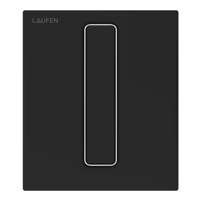 Laufen AU101 Клавиша смыва для писсуара с картриджем, цвет: черный матовый